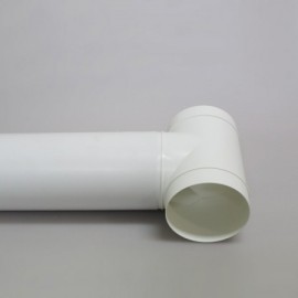 Vzduchotechnické potrubí kruhové plastové Ø100mm/1m