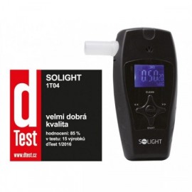 Solight alkohol tester profi, 0,0 - 3,0‰ BAC, citlivost 0,1‰, barevný displej, automatické čištění