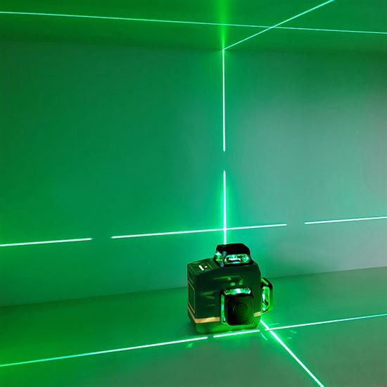 Profesionální laserová vodováha se stativem LLM360, 12 linií, 360°