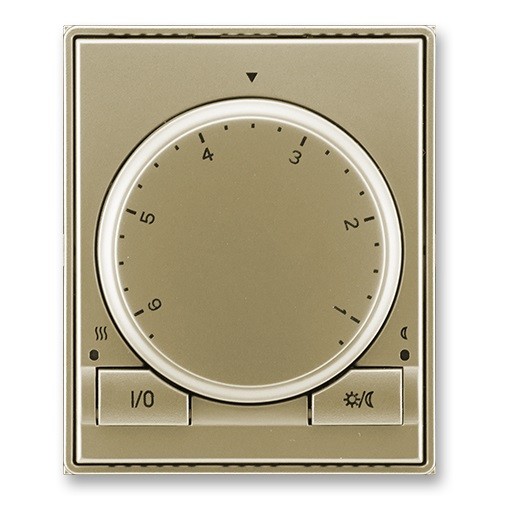Kryt programovatelného termostatu ABB TIME 3292E-A10101 33 šampaňská