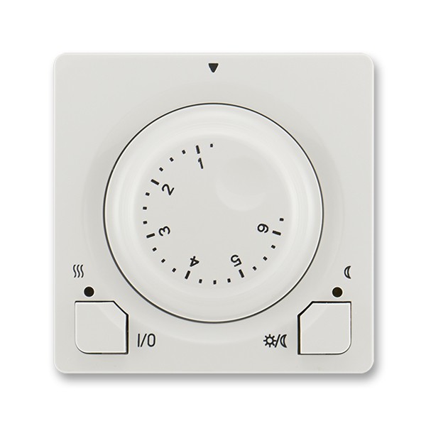 Kryt otočného termostatu ABB SWING 3292G-A10101 S1 šedý