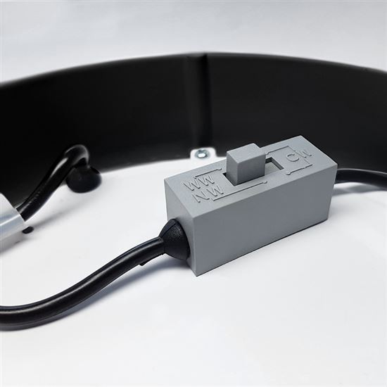   LED panel 300cm, 24W, 1800lm, CCT 3000-6000K, černý